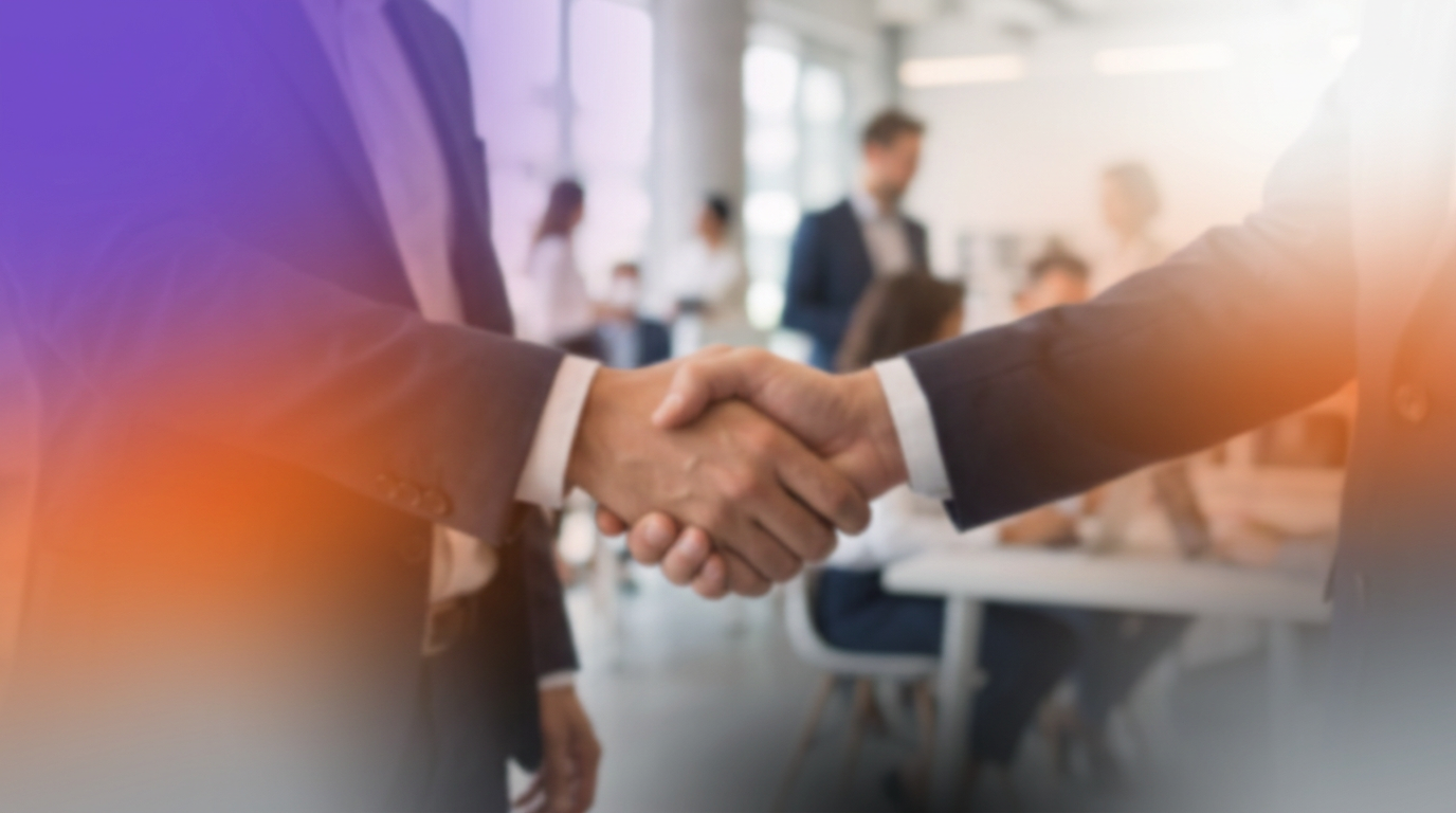 Negociação empresarial representando serviços de crescimento comercial em Angola